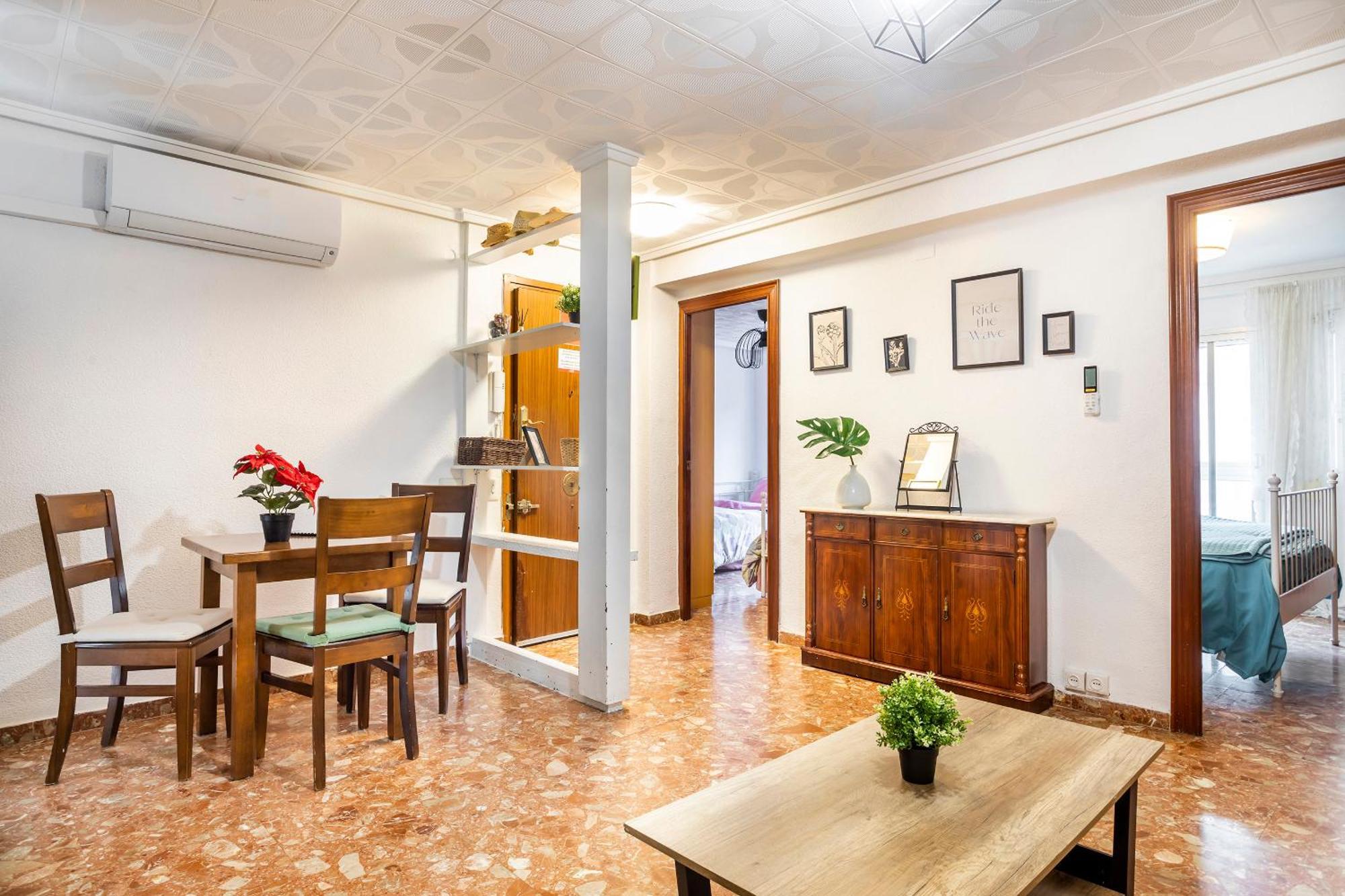 ולנסיה Big Apartment At Beach With Terrace מראה חיצוני תמונה