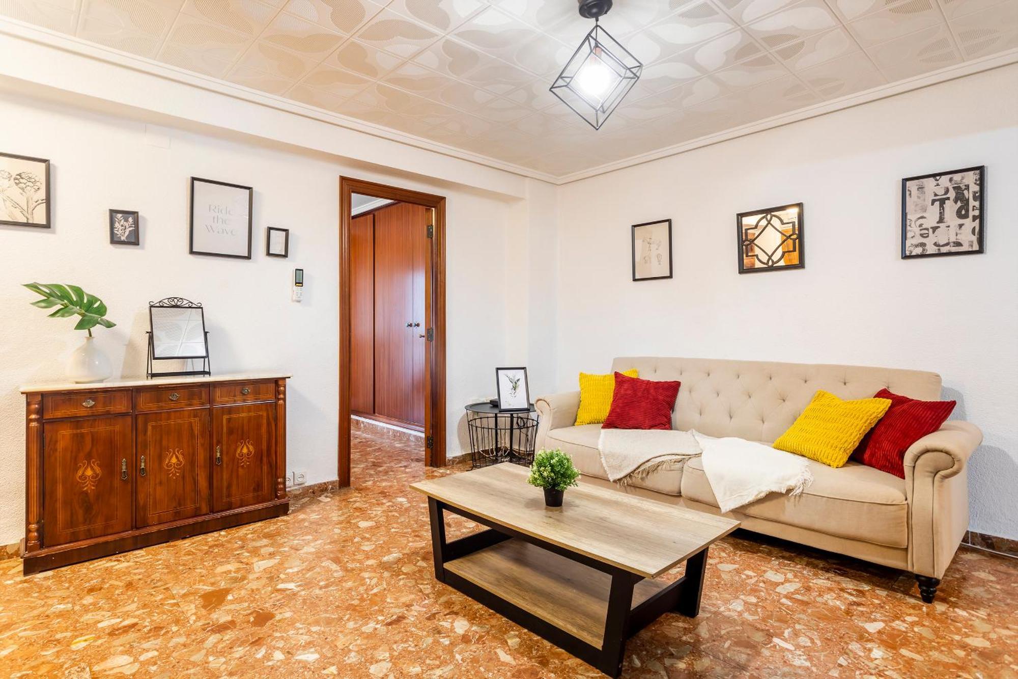 ולנסיה Big Apartment At Beach With Terrace מראה חיצוני תמונה