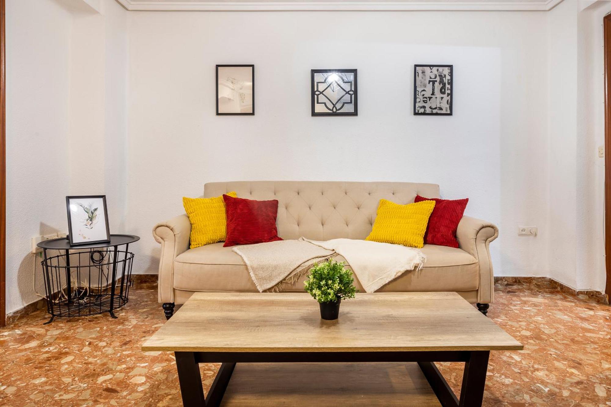 ולנסיה Big Apartment At Beach With Terrace מראה חיצוני תמונה